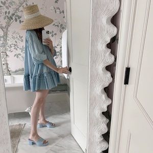 NWT Self-Same Gabriella Pearl Brim Hat